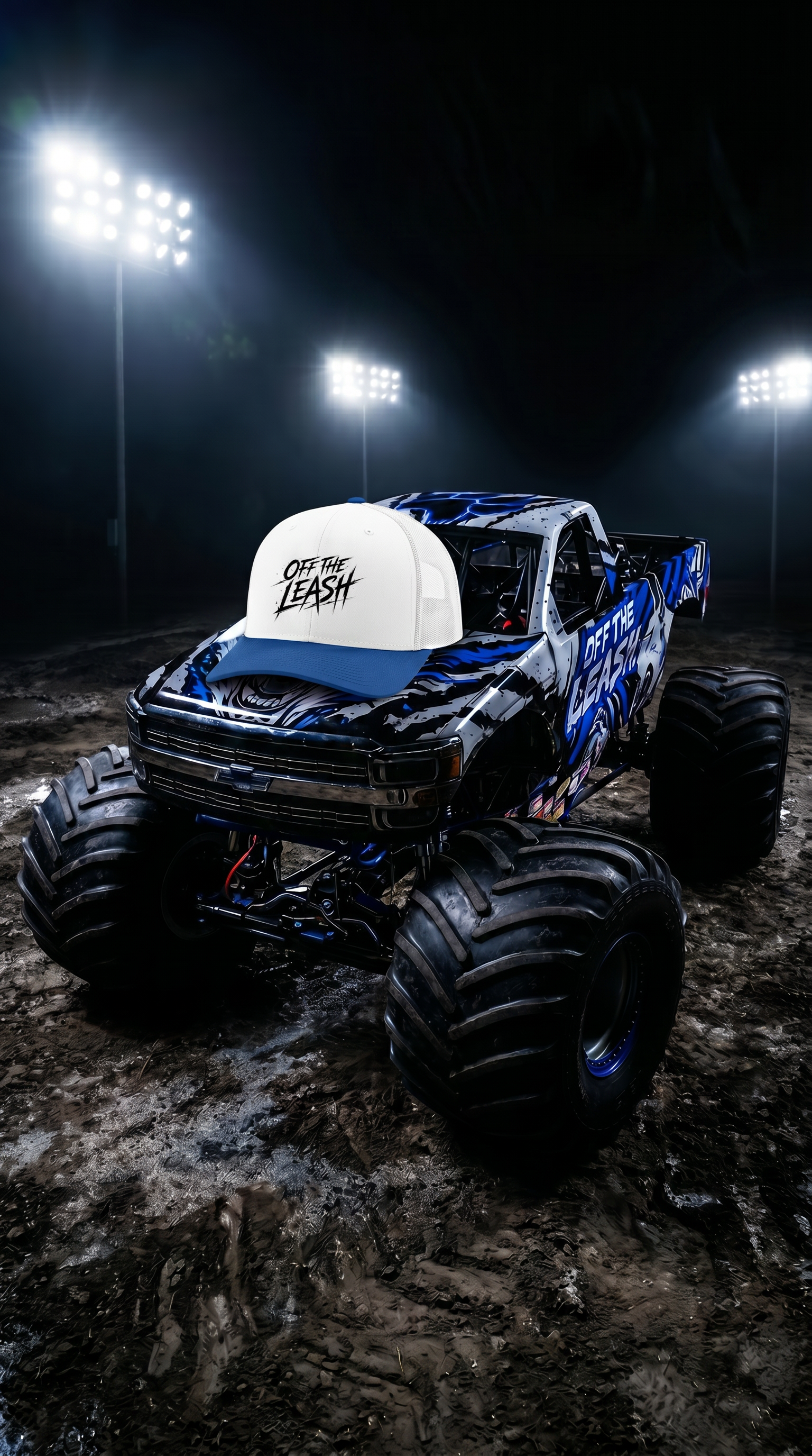 Off The Leash Hat Royal Blue
